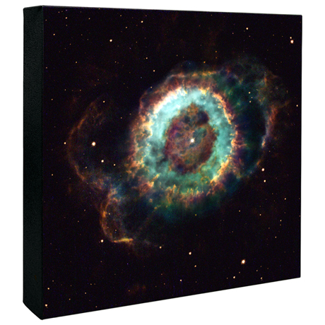 Hubble Image Canvas Print: Old Star Gives Up The Ghost