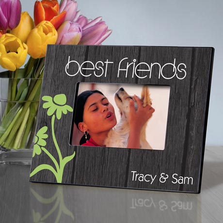 Personalized Bff Daisies Picture Frame