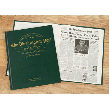 Product image for Personalized Washington Post Birthday Newspaper - A complete copy from the day you were born