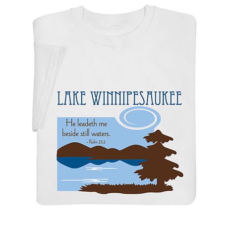 Personalized 'He Leadeth Me Beside Still Waters Shirts'