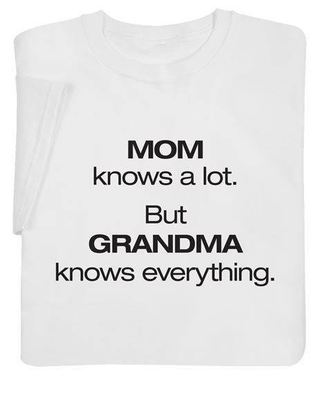 Personalized Knows A Lot T-Shirt or Sweatshirt