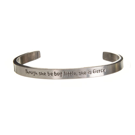 Product image for Note To Self Inspirational Lead-Free Pewter Cuff Bracelet