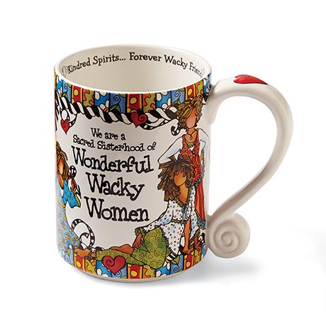 Product image for Wonderful Wacky Women Coffee Mug With Art By Suzy Toronto