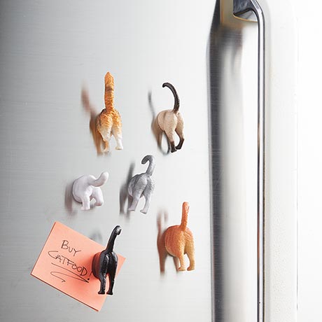Product image for Cat Tail Magnets for Refrigerator