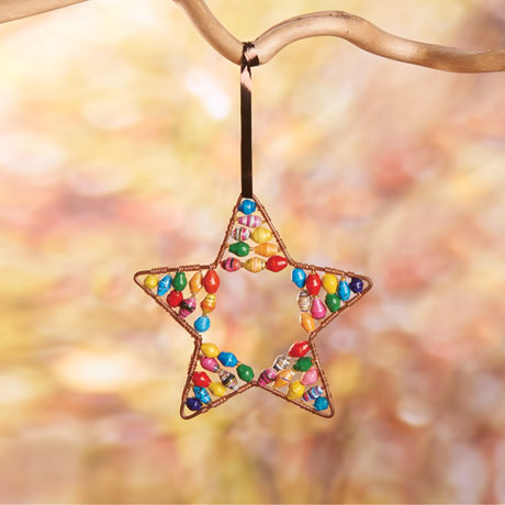 Handcrafted Star Ornament