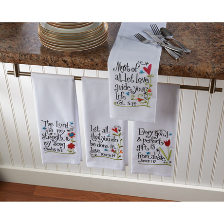 Product image for Bible Verses Hand Towels