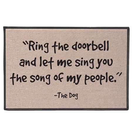 Product image for The Song of My People Doormat