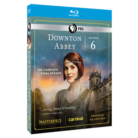 Downton Abbey Season Six - The Final Season DVD & Blu-ray