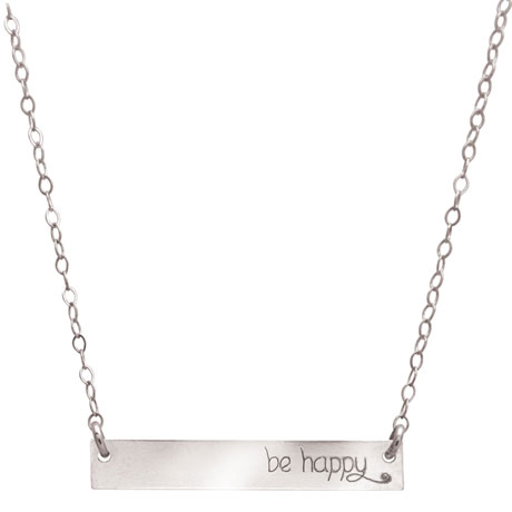 Product image for Message Bar Necklace