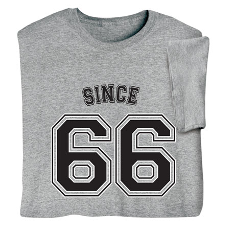 Personalized 'Since' T-Shirt or Sweatshirt
