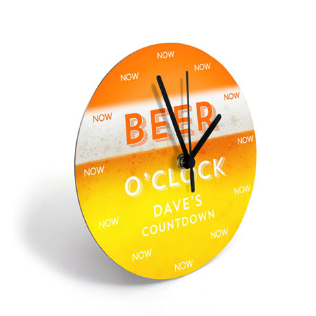 Product image for Personalized Beer Clock