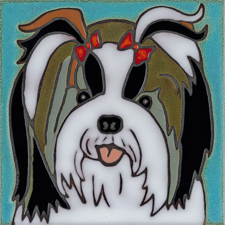 Dog Art Tiles