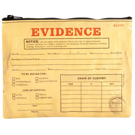 Product image for Evidence Zipper Pouch