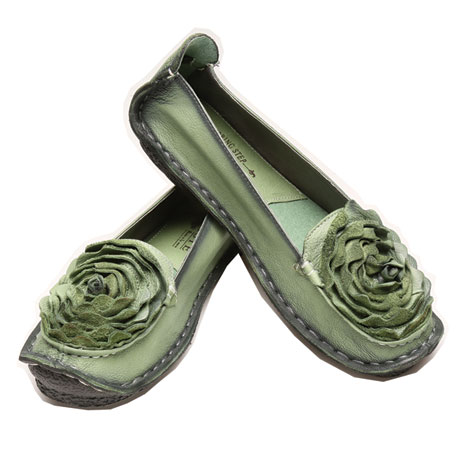 Product image for Roses Loafers - Full Grain Leather - Designed In France