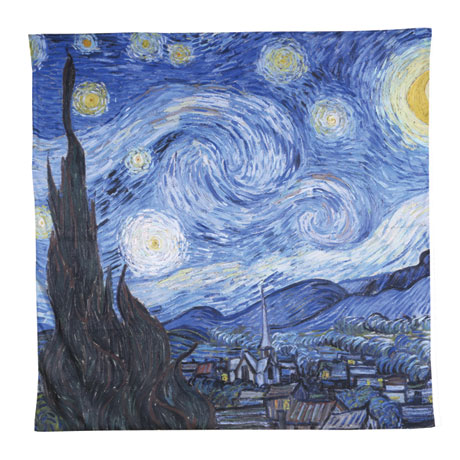 Van Gogh Starry Night Painting Duvet Cover