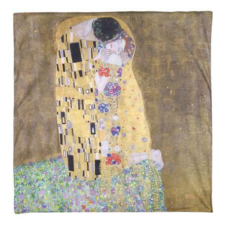 Klimt The Kiss Painting Duvet Cover (Full/Queen)