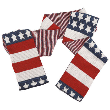 Americana Recycled Cotton Scarf