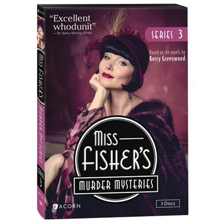 Miss Fisher's Murder Mysteries Series 3 DVD & Blu-ray