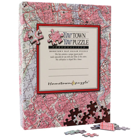 Personalized Hometown Jigsaw Puzzle - Canadian Edition