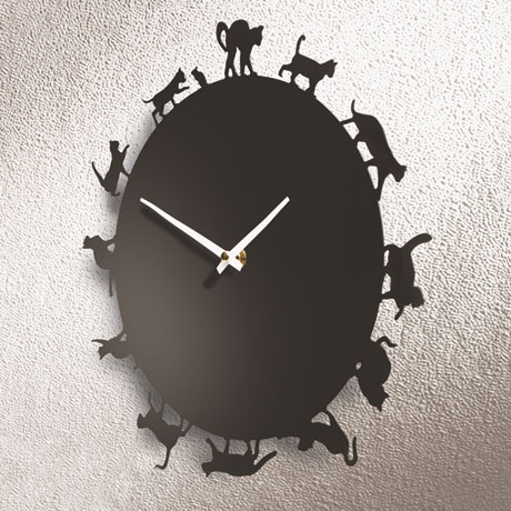 Product image for Cat Silhouettes Clock