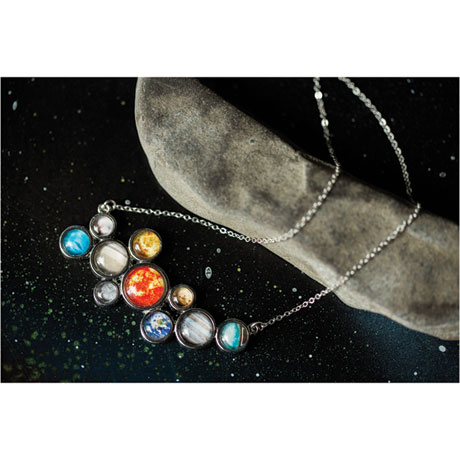 Solar System Cuff Necklace