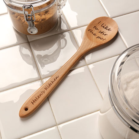 Personalized Wooden Spoon - 'Your Name's' Kitchen