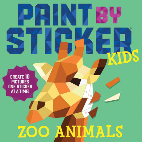 Product image for Paint by Sticker Kids: Zoo Animals