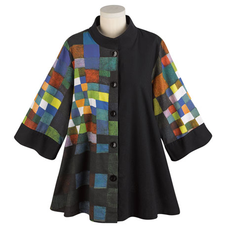 Product image for Paul Klee Button Down Swing Jacket