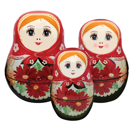 Russian Nesting Doll Measuring Cups