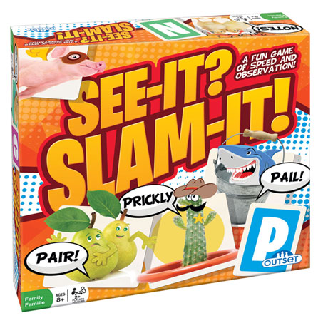 See It Slam It - A Fun Party Game of Speed and Observation