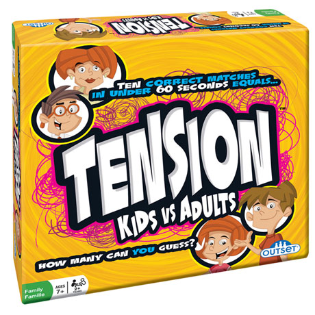 Tension Kids vs. Adults - Family Edition of the Best Selling UK Game