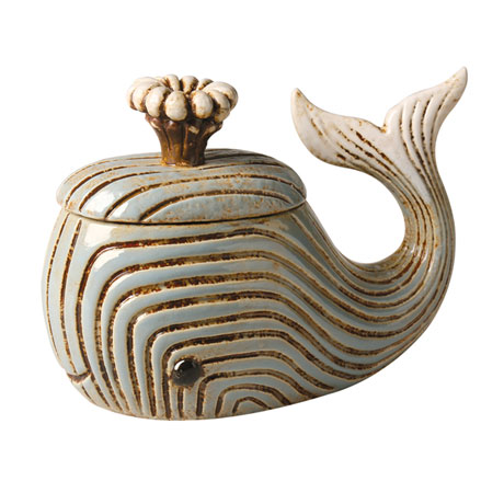 Ceramic Whale Jar