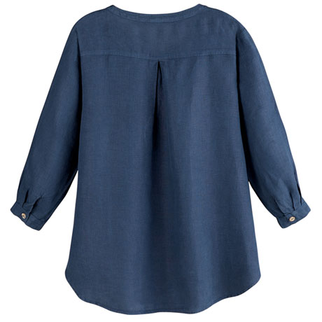 Product image for Linen V-Neck Tunic