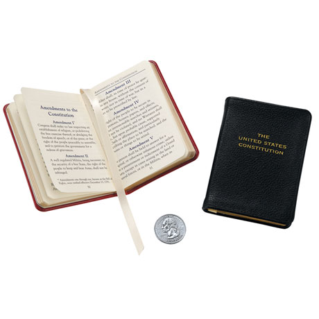 Product image for Leatherbound Pocket-Size US Constitution
