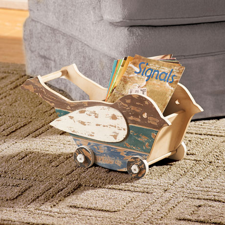 Product image for Wooden Bird Cart
