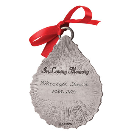 Product image for Engraved 'Come With Me' Christmas Ornament