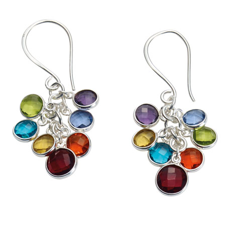 Product image for Rainbow Glass Earrings