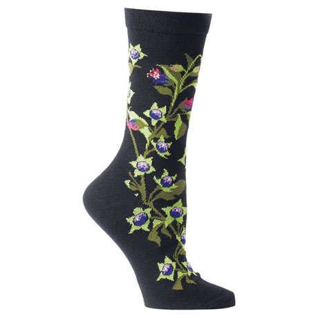 Product image for Witches' Garden and Apothecary Floral Socks