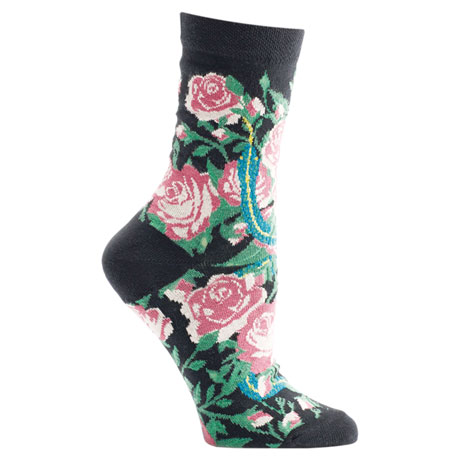 Witches' Garden and Apothecary Floral Socks
