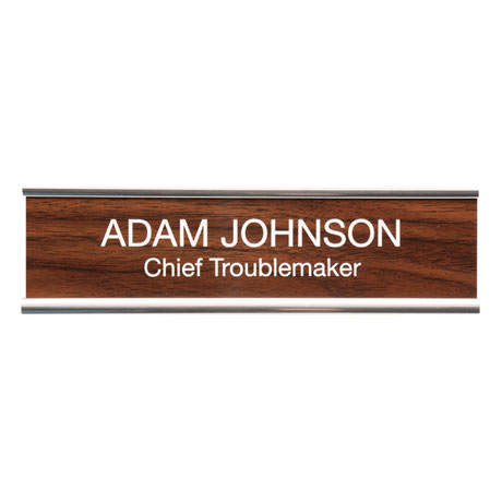 Personalized Desk Sign