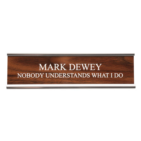 Product image for Personalized Desk Sign