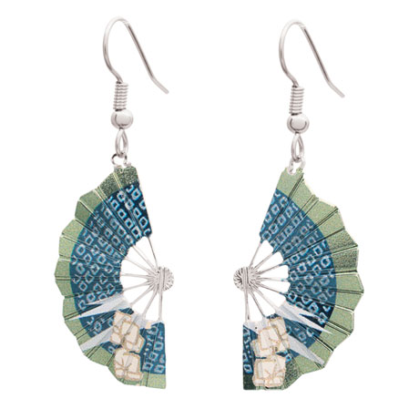 Product image for Kimono Fan Earrings