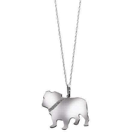 Product image for Sterling Silver Dog Breed Necklace