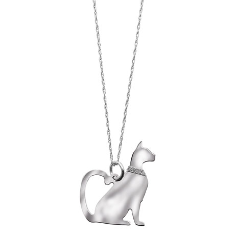 Product image for Sterling Silver Cat Breed Necklace