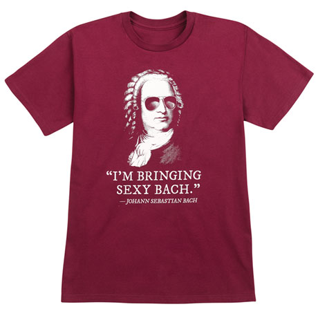 Famous Quotes T-shirt - Bach