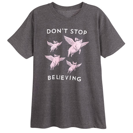 Product image for Don't Stop Believing T-shirt