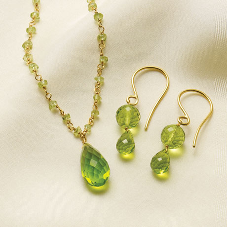 Product image for Peridot Glass Necklace