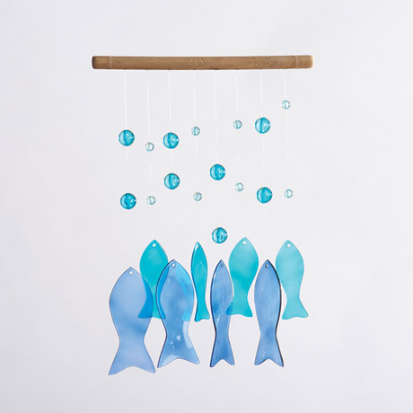 Product image for Glass Fish Wind Chime