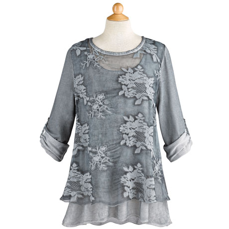 Product image for Night Gardens Tunic and Scarf
