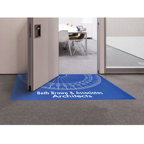 Personalized Protractor Doormat